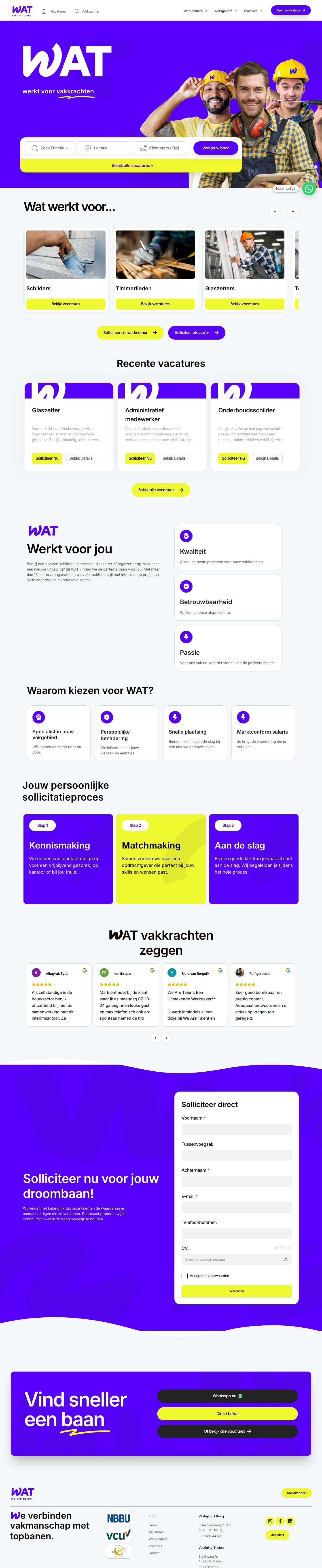 Volledige pagina van WatWerkt