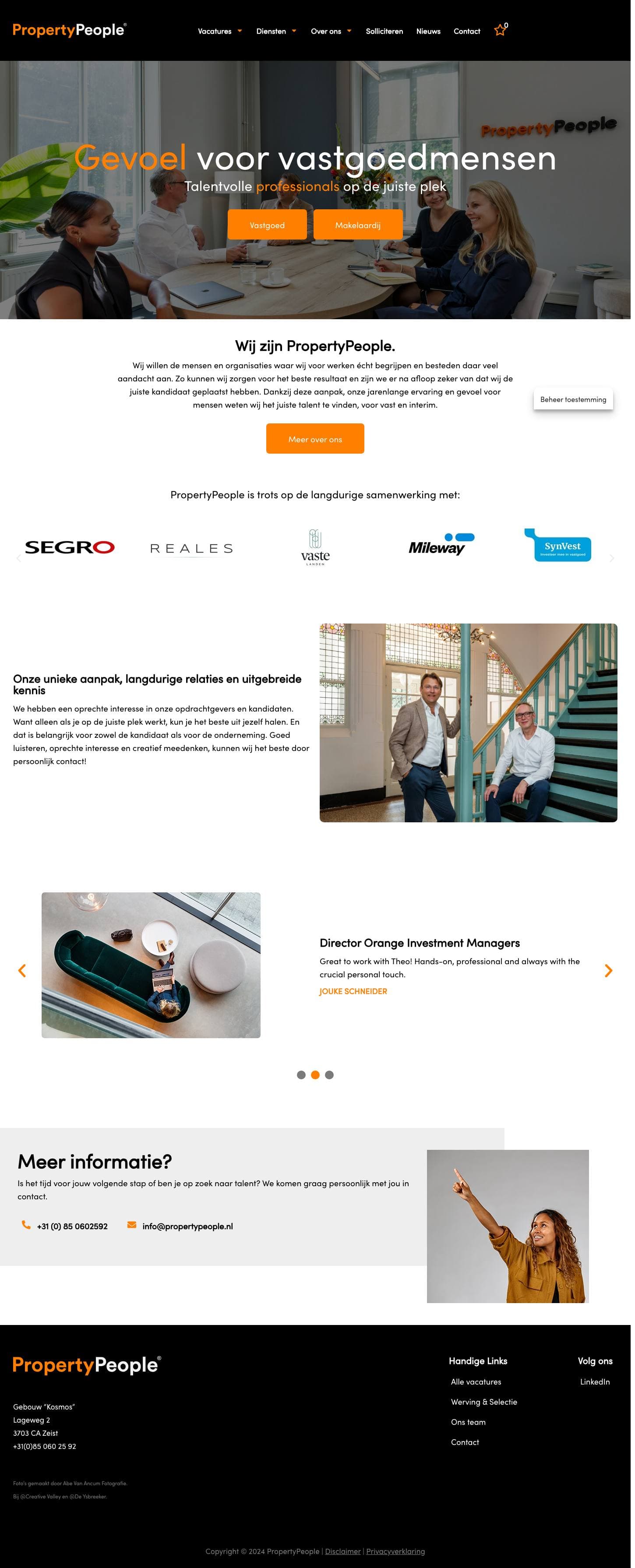 Volledige pagina van Property People