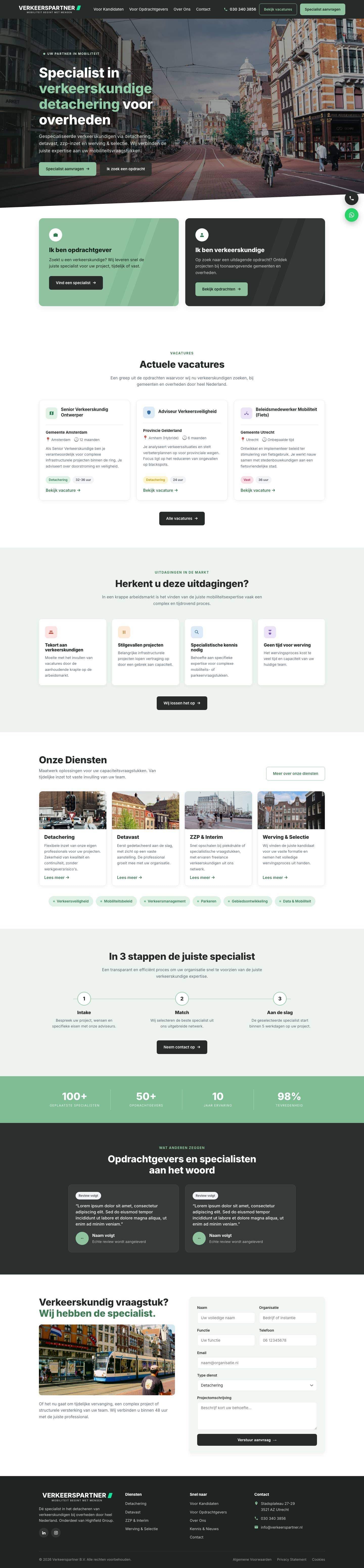 Volledige pagina van Verkeerspartner