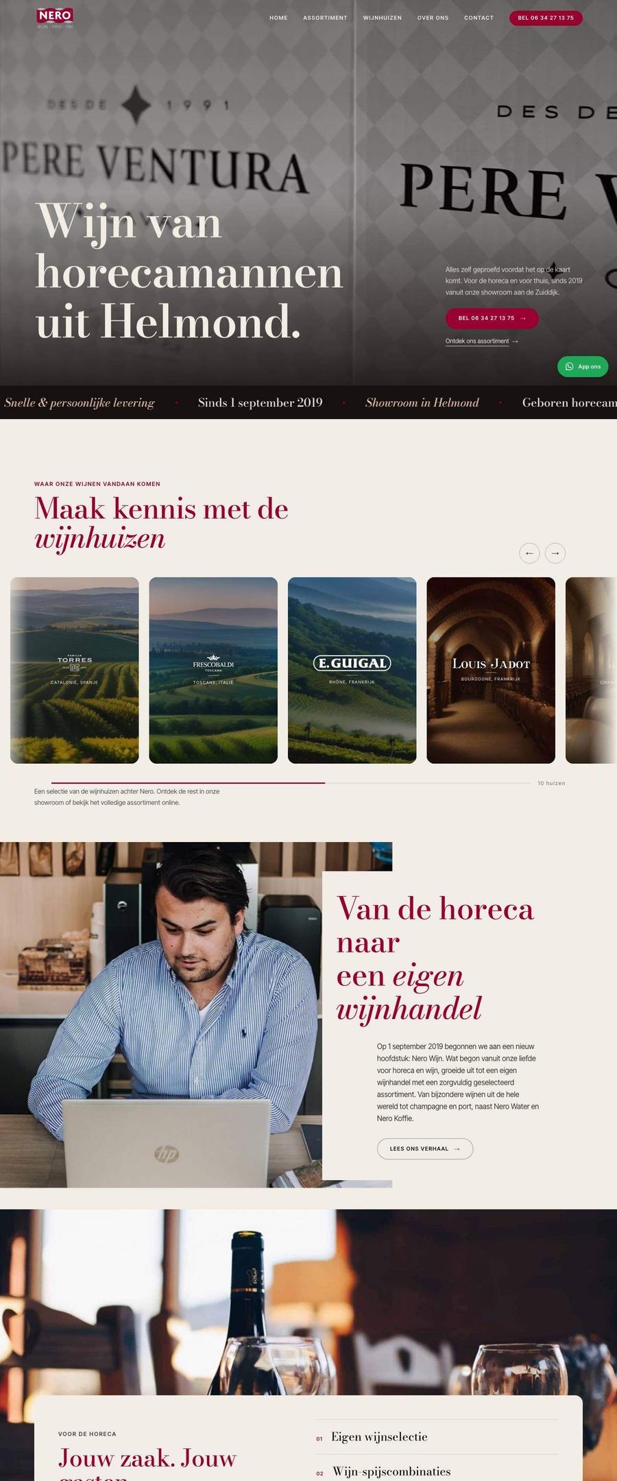 Webshop van Nero Wijn